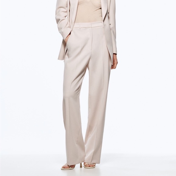 ZARA NWT SET SUIT BLAZER PANTS SIZE XS & S - Picture 4 of 4